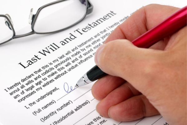 The importance of having a will when divorcing